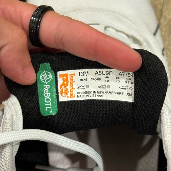 Men's Timberland PRO® Setra Comp-Toe Athletic Work Sneaker - Picture 8 of 10